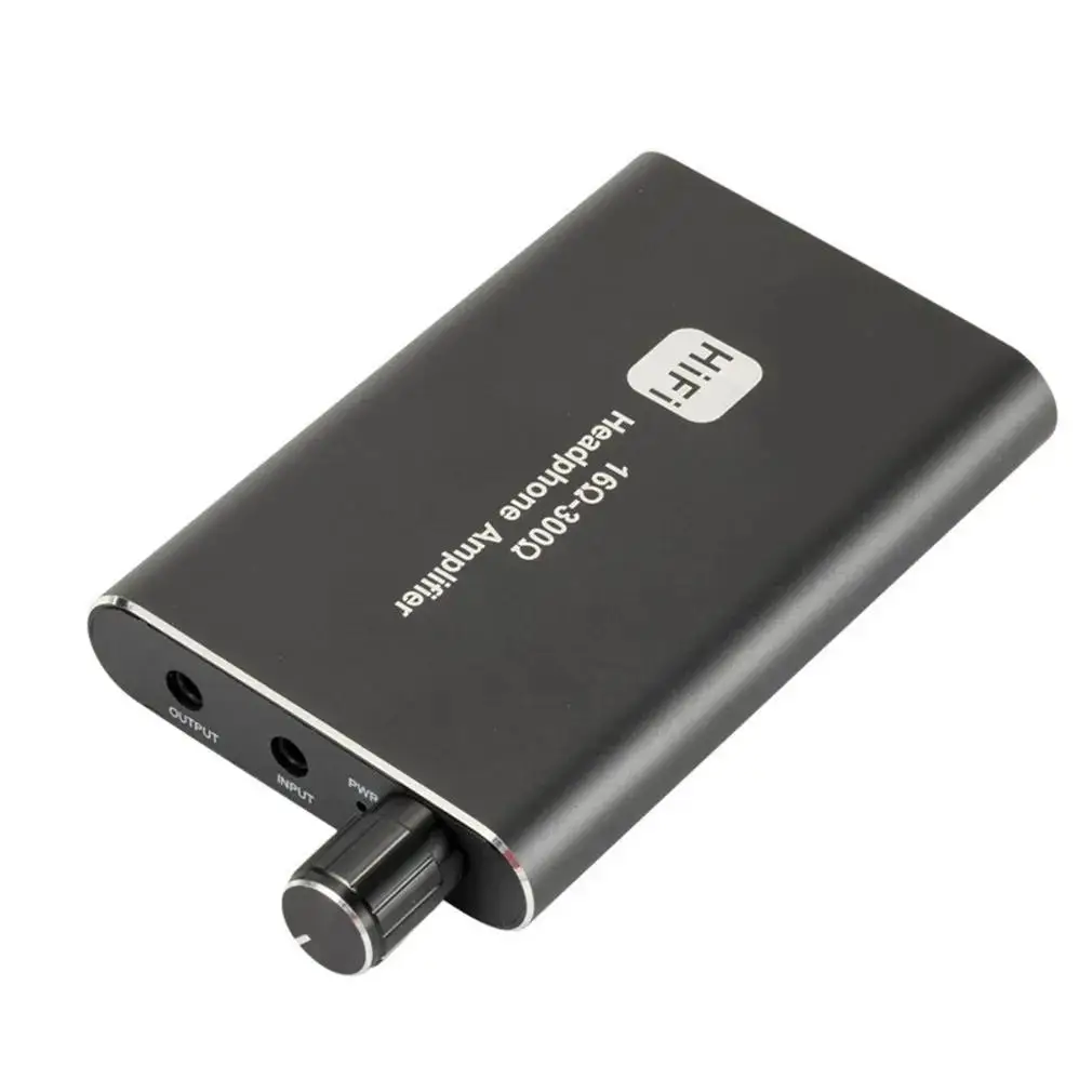 Amplificador De Auscultadores Hi Fi Portátil, Amp Fone De Ouvido com Aux Na Porta Para O Telefone Android, Leitor De Música, 3.5mm Cabo Jack