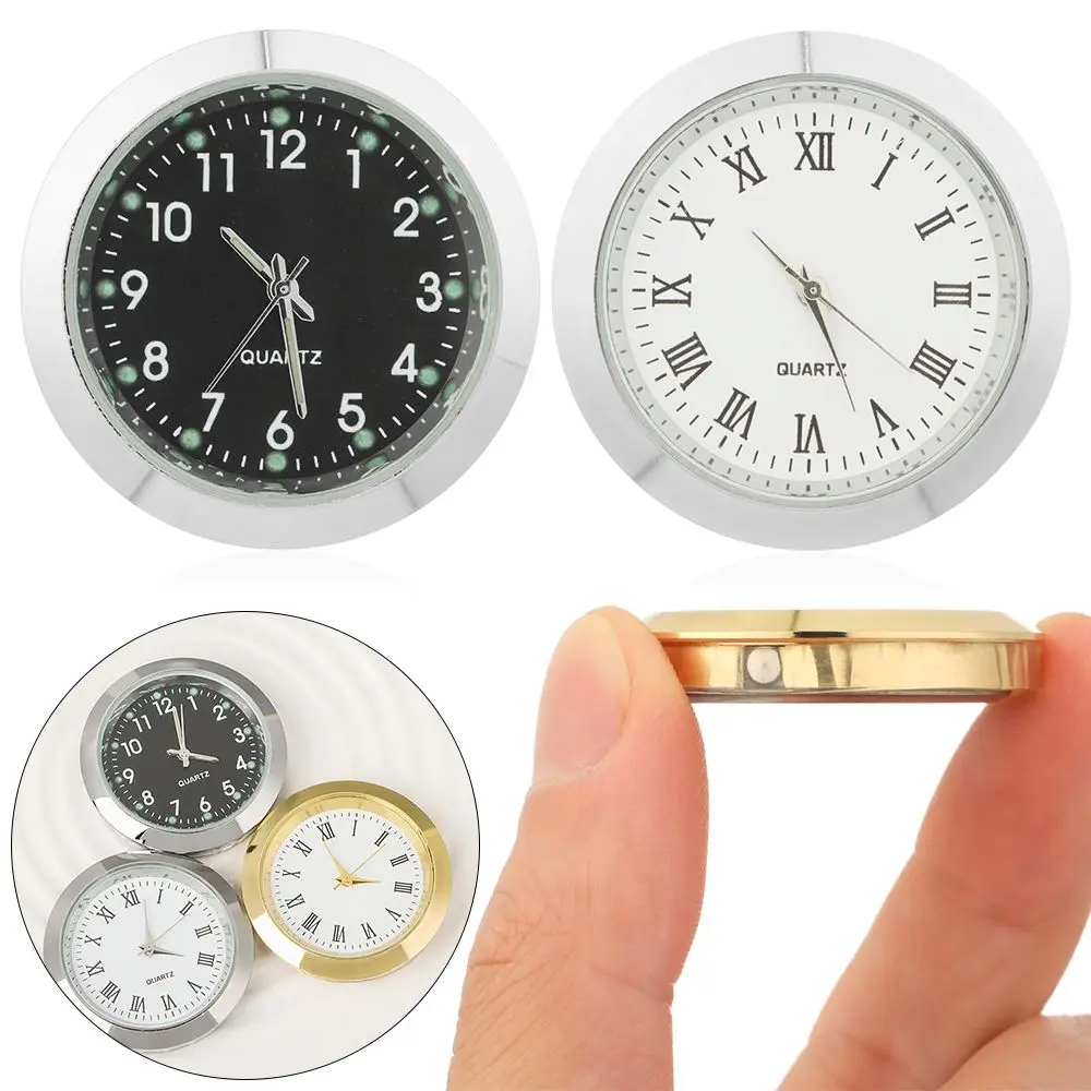 New Mechanics Quartz Clocks Digital W atch Car Mini Clock Automobiles Internal Stick-On Auto Ornament Car Accessories