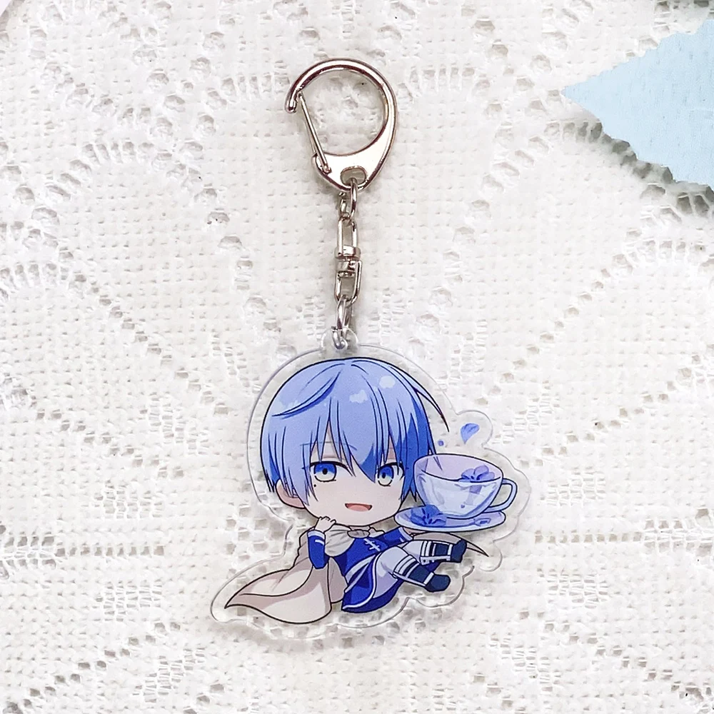 7Pcs Anime Frieren: Beyond Journey's End Keychain Acrylic Keyrings Bag Charms Backpack Pendant Prop Decoration Friends Gifts image 6