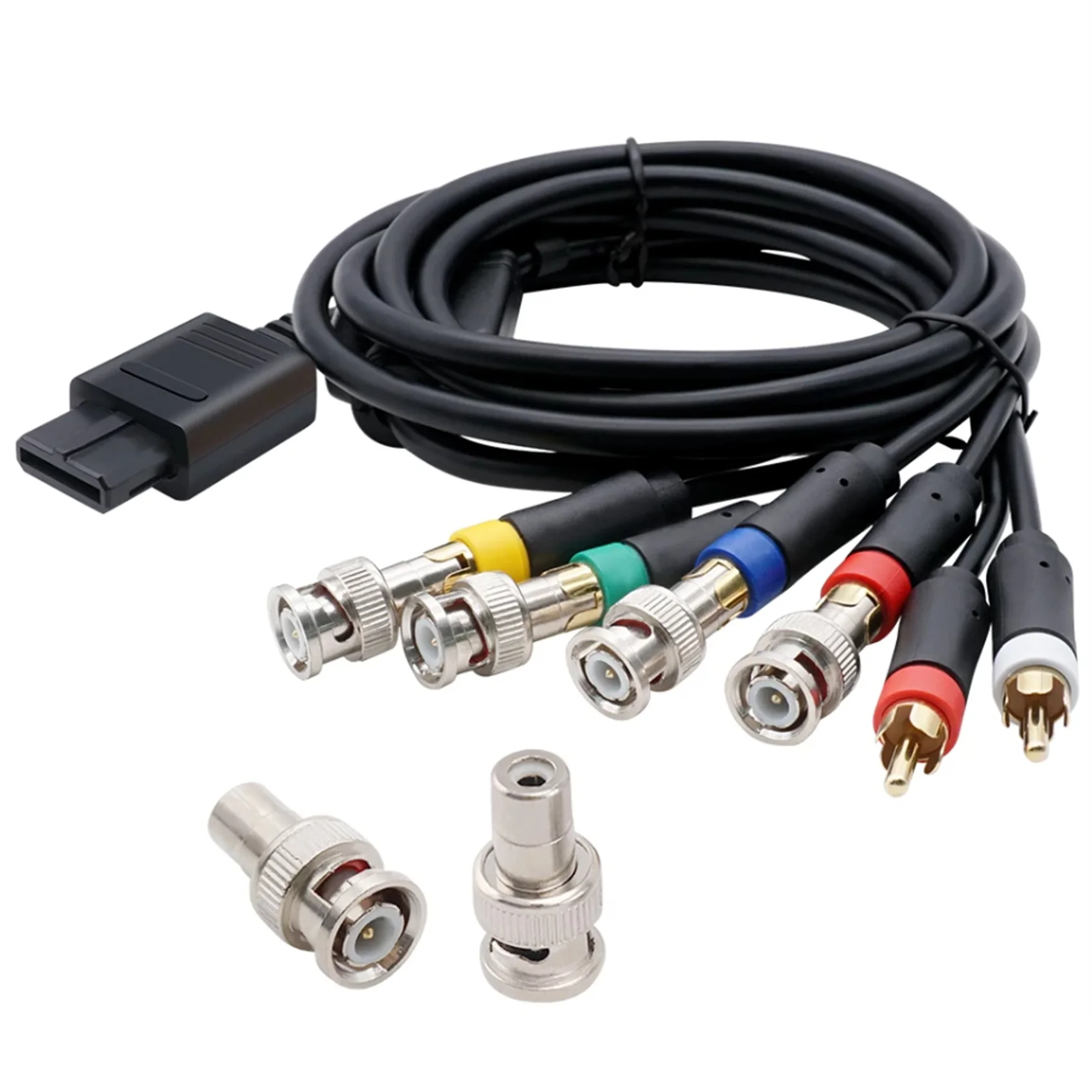 

RGB/RGBS Cable for N64 SFC SNES NGC Video Consoles Composite Cable with Strong Stability