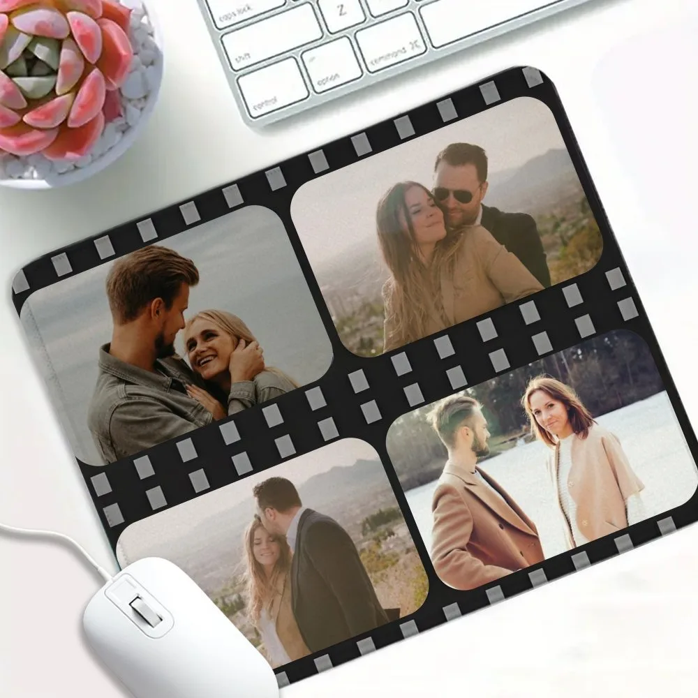 Customizable Image Personalized Mouse Pad, Thick Soft Rubber Back Smooth Surface For Laptop PC, Ideal Festival Present For Gamer