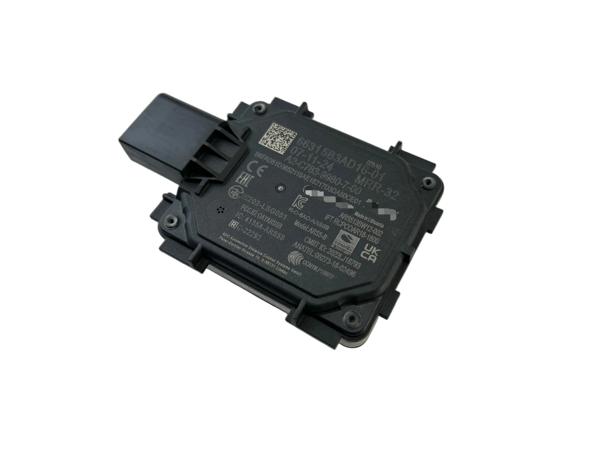 OEM Front radar Sensor 66315B3AD16    6631 5B3AD16 Is Suitable for  for  2 5 7 Series 5 Series G60 X1 X2 X3 IX