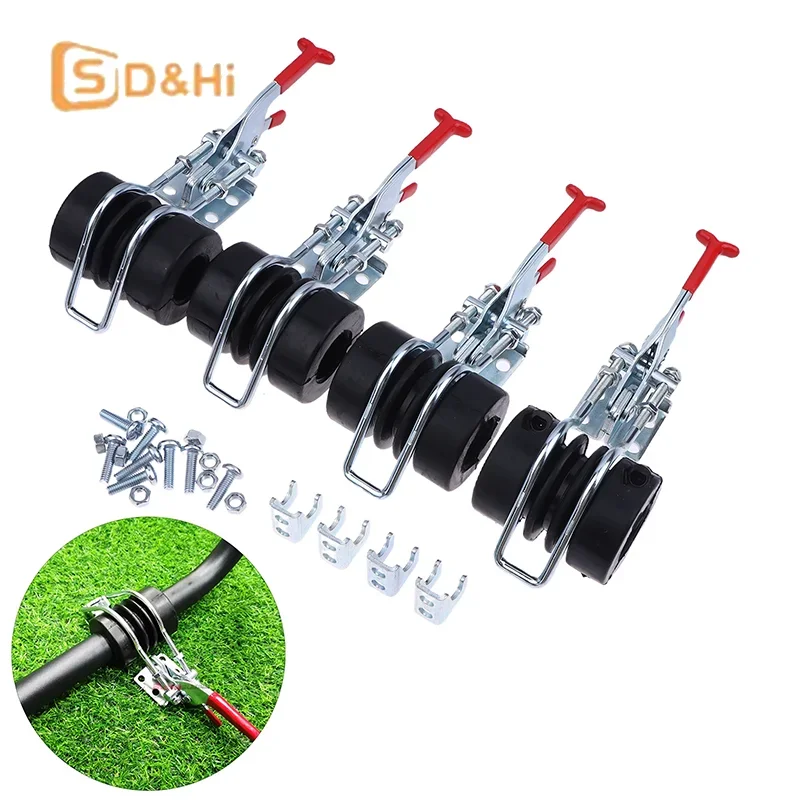 2/4 juegos para Dron agrícola DJI Agras para T60T50T25P T40T30T20P Kit de amortiguador de cojín con Clip de fijación de transporte