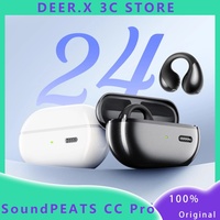 SoundPEATS CC Pro Earclip Bluetooth Earphones with Call Noise Reduction Band Location Search Custom Sports Earphones