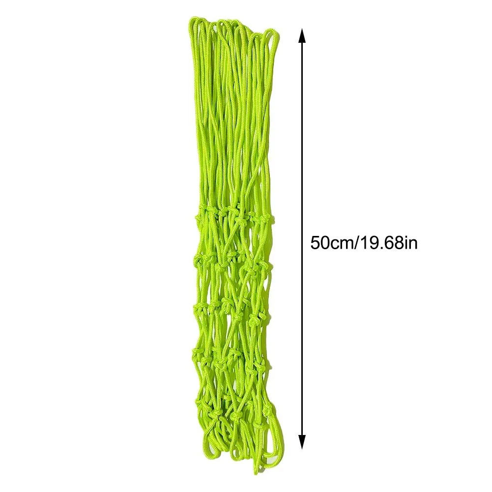 50CM Standard Luminous Basketball Net Glow In The Dark Outdoor Sports Basketball Hoop Net Shoot Training