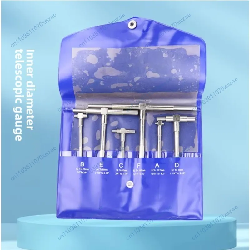 

Инструмент для измерения внутреннего диаметра отверстий 8-150 мм с круглой головкой, выдвижной измеритель внутреннего диаметра, измерительный прибор для измерения отверстий.