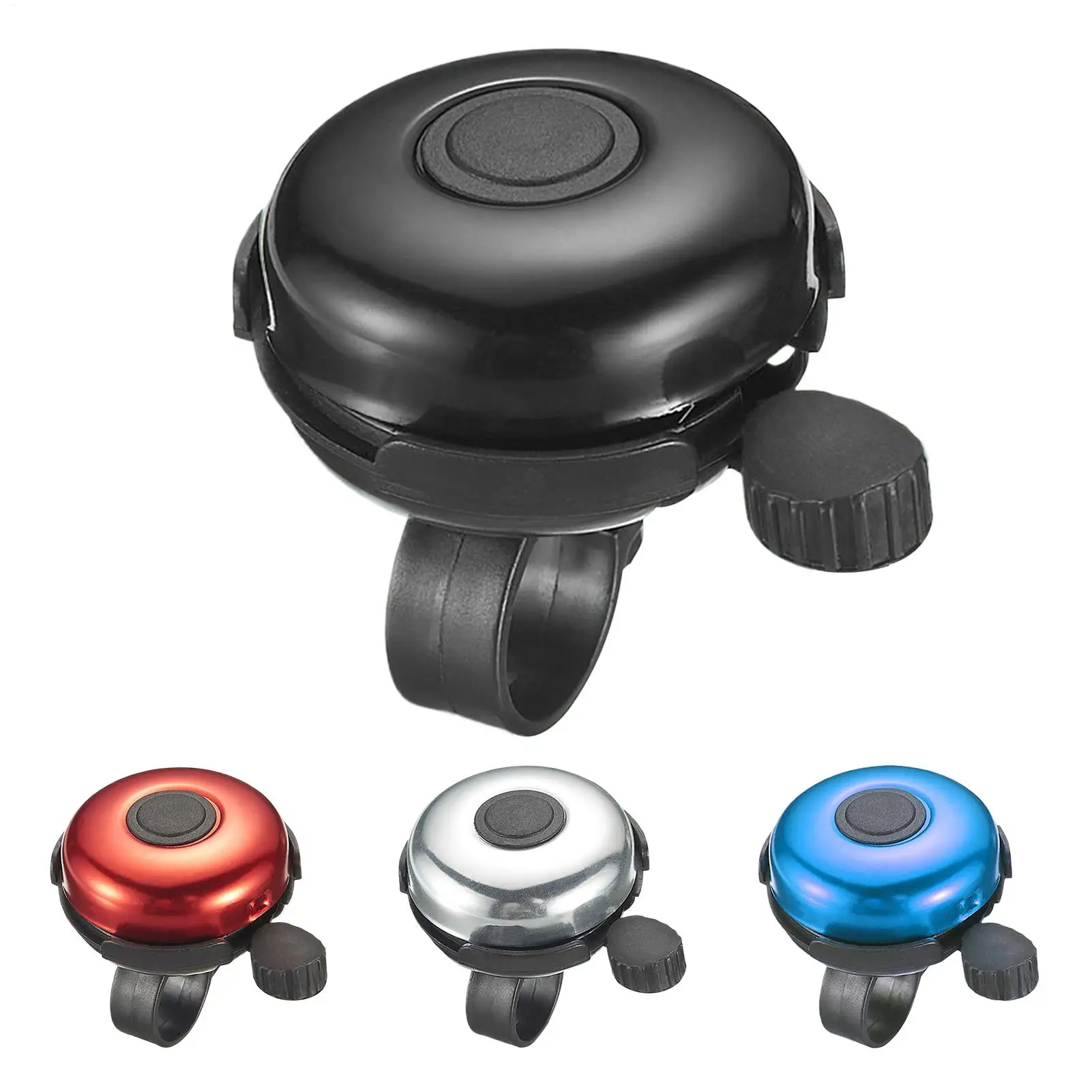 100 dB laute Fahrradklingel, universelle Fahrradringhupe aus Legierung für Erwachsene, Kinder, Männer, Frauen, Fahrradlenker, Outdoor-Reitsicherheit