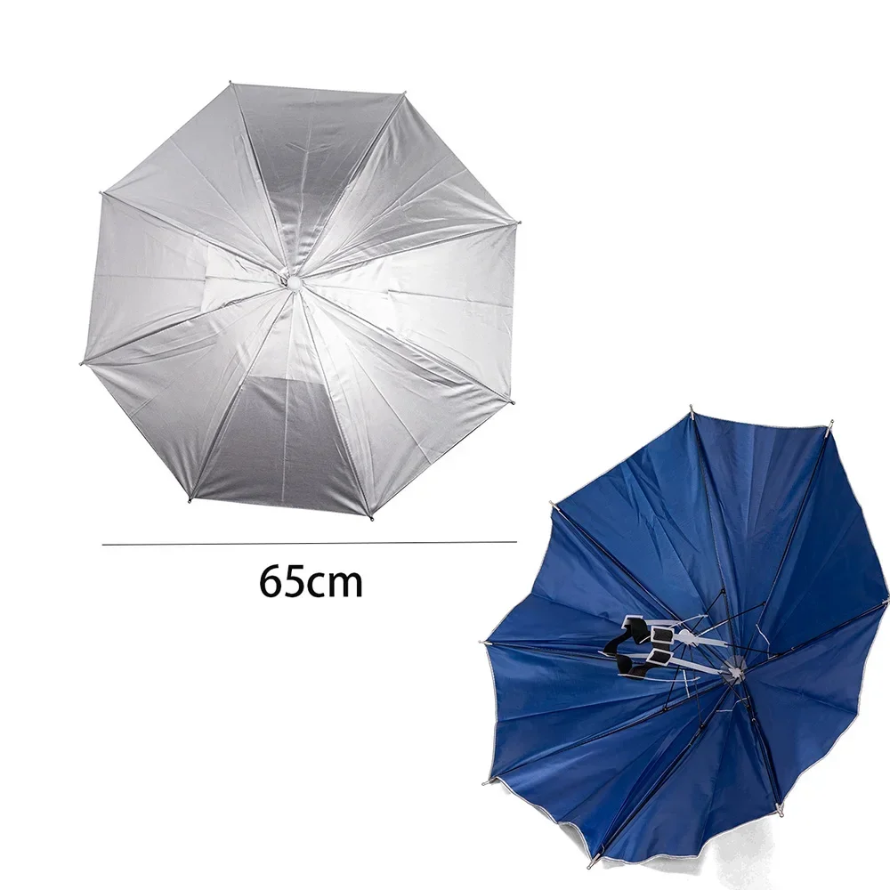 aliexpress fishing hat collapsible Foldable Umbrella Hat Fishing Hat Beach Hiking Camping Outdoor Headwear Sun  Cap Head Hats Sport Fishing Tackle Accessories