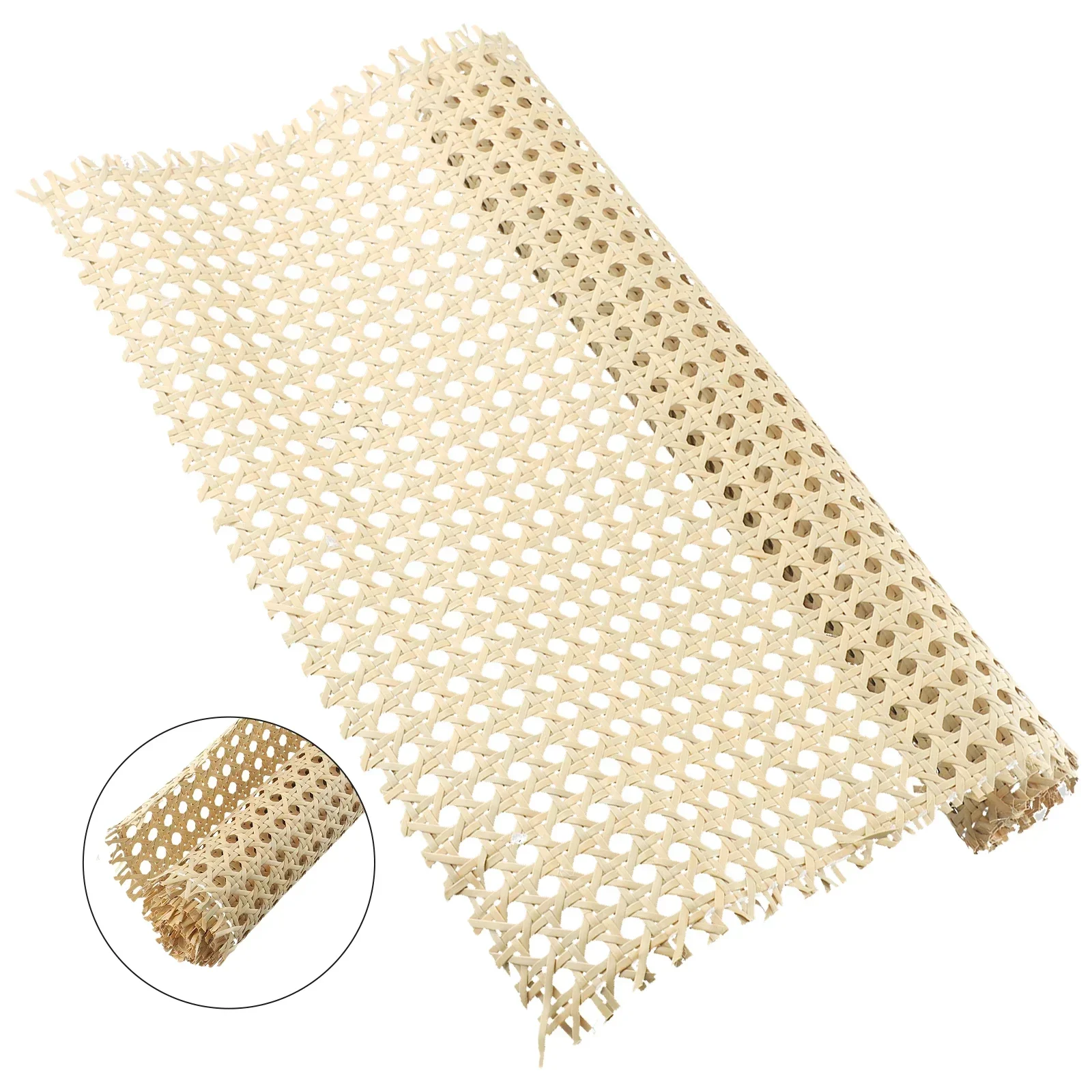 

Rattan Roller Belt Cane Rattan Webbing Natural Texture Plastic Refreshing Handfeel Synthetic Fiber Wood High Quality Practical