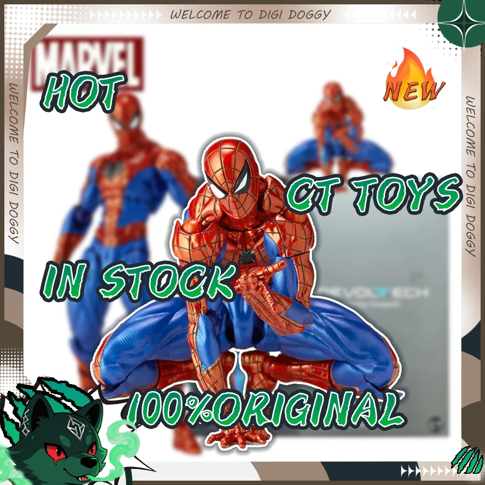 

In Stock Ct Toys Spiderman Figure Spider-Man 2.0 Amazing Yamaguchi Agent Venom Mafex Anime Action Figure Customized Gifts Toys