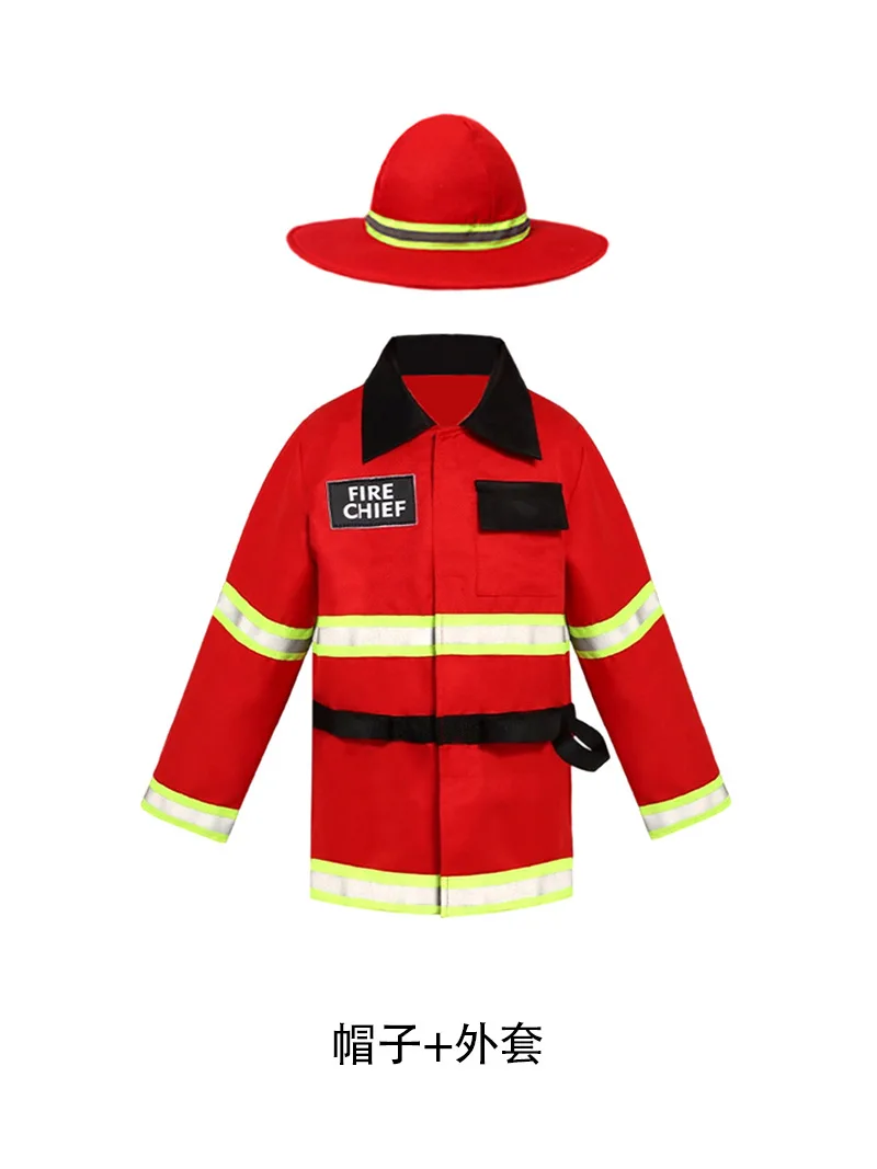 chinese dress ladies Dress Up America Adult Fire Fighter - Red