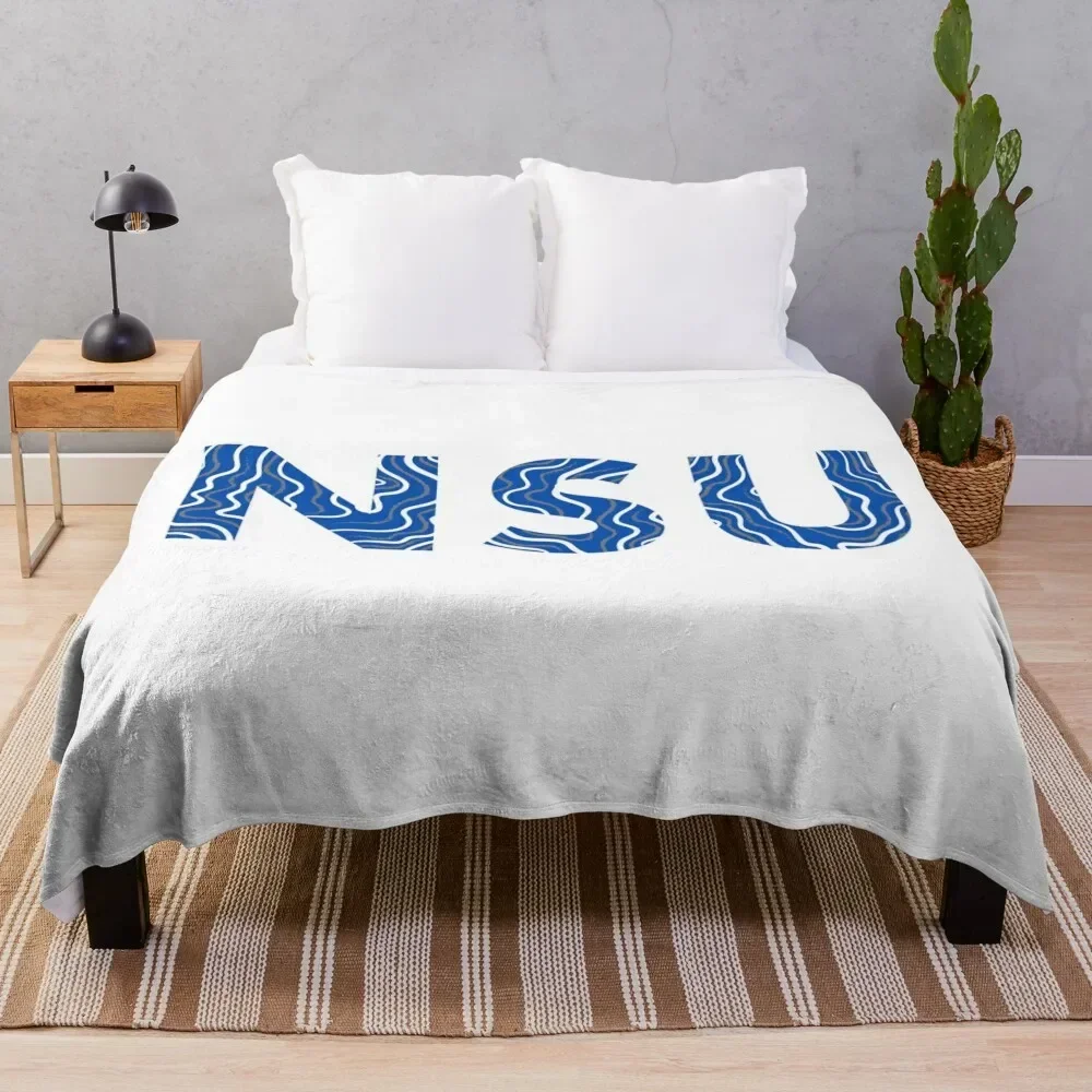 

Copy of NSU Nova Southeastern University Throw Blanket manga Extra Large Throw Quilt for babies Blankets