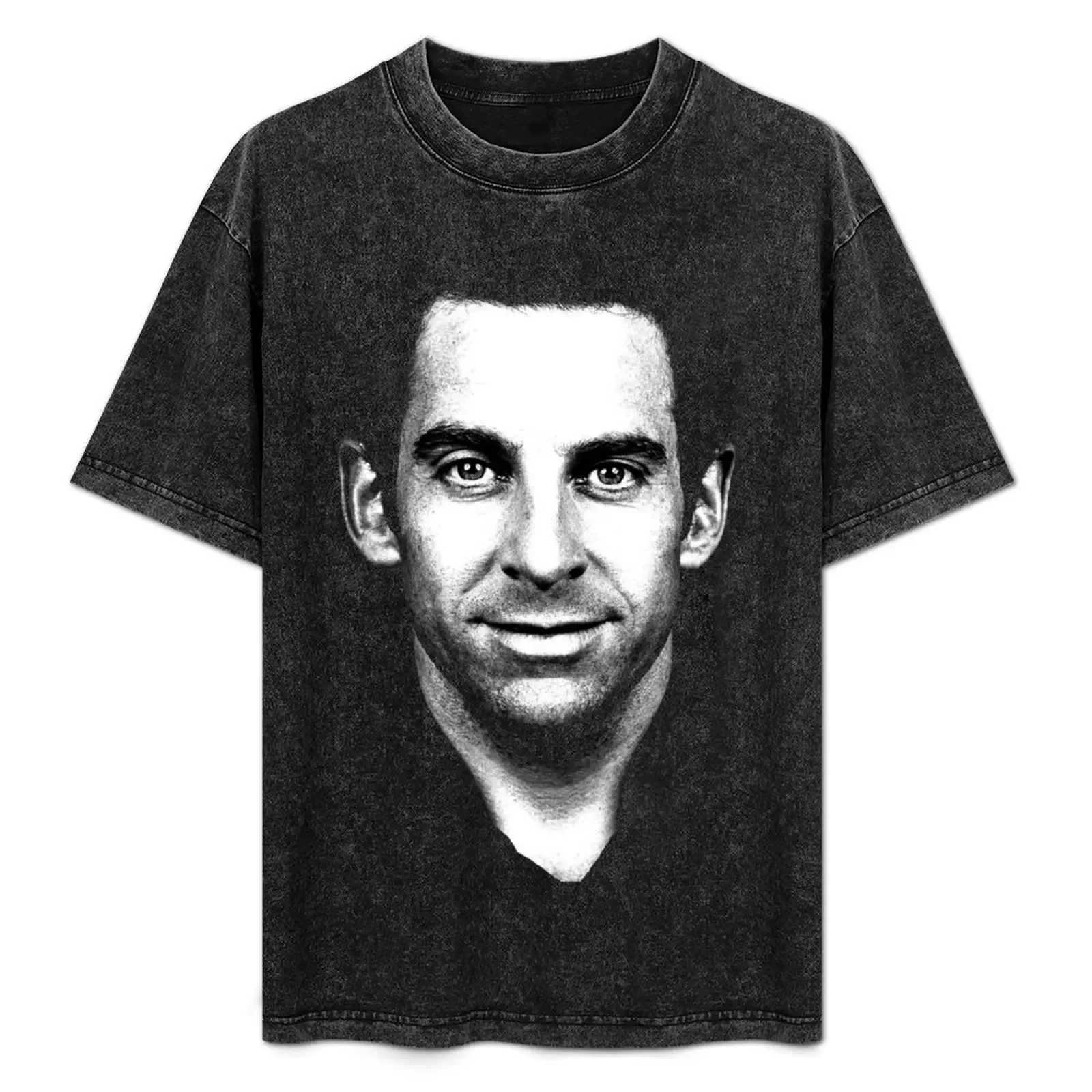 

Sam Harris (Black & White) T-Shirt t shirts for man slim fit man tshirt T-Shirt