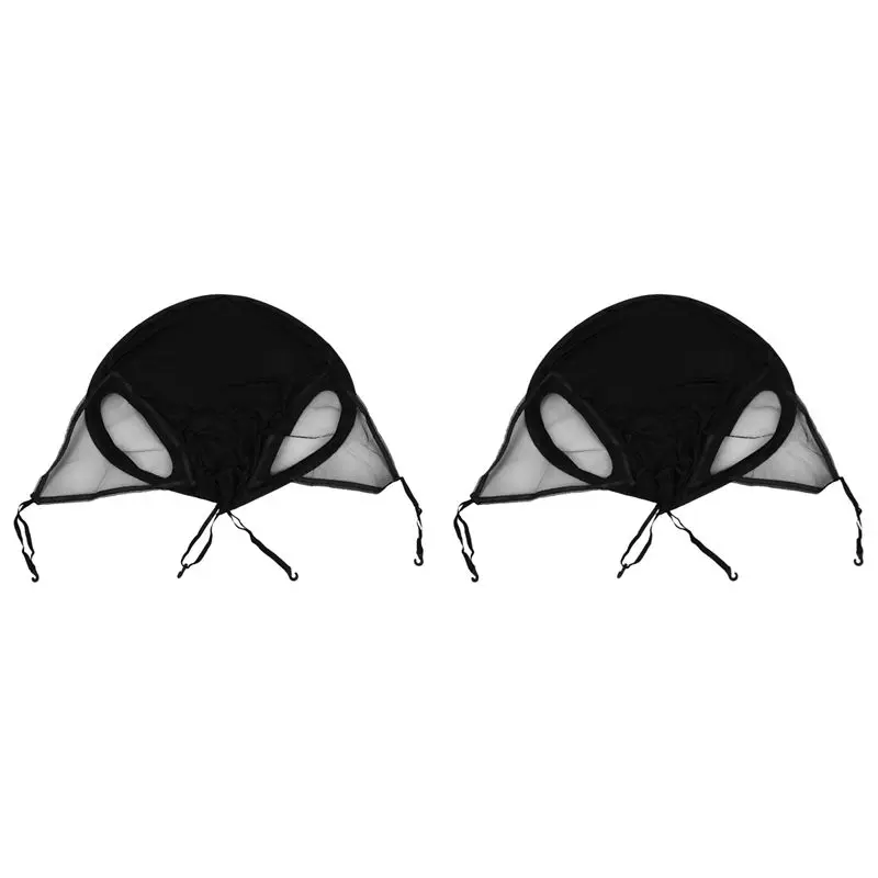

FBIL-2X Upgraded Version Of Baby Stroller Sun Visor Carriage Sun Shade Canopy Cover Black