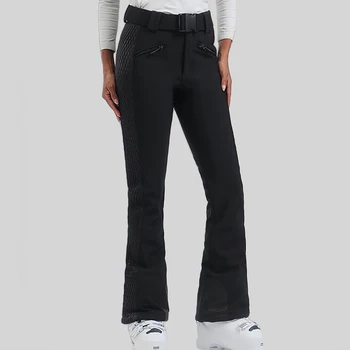 Kadınlar Sıcak Kayak Pantolon Açık Rüzgar Geçirmez Kar Pantolon Kış Esneklik Su Geçirmez Britches Yeni Kadın Ince Snowboard Giysileri