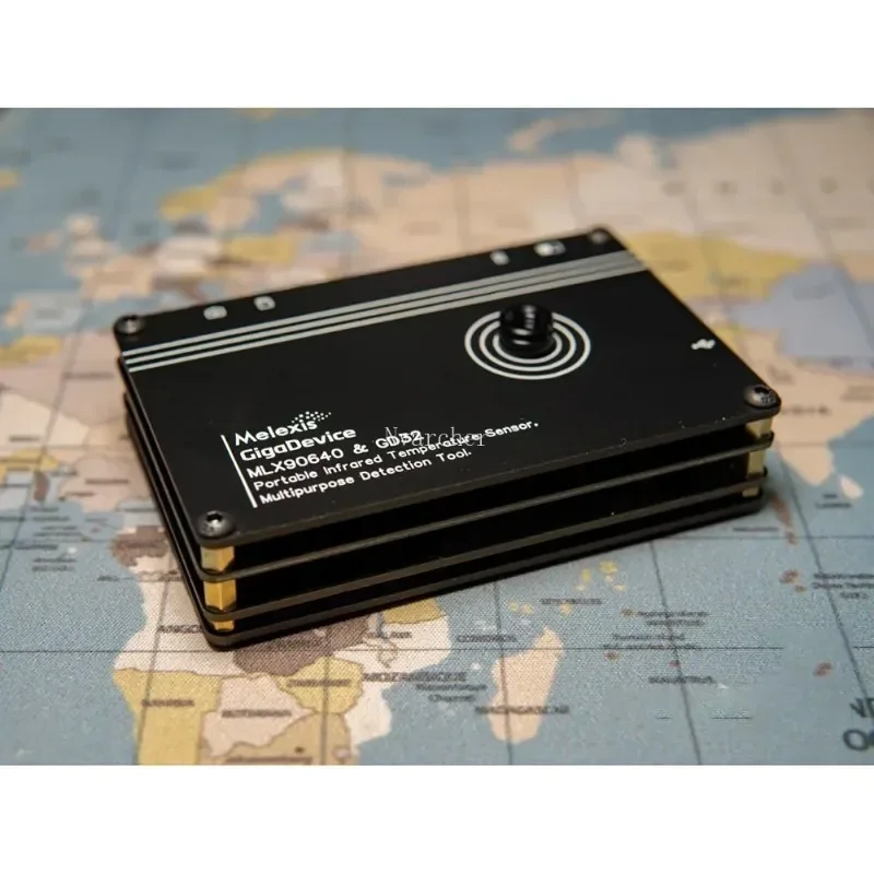 3.2นิ้ว MLX90640ชาร์จ DIY อินฟราเรดถ่ายภาพความร้อนอุณหภูมิเครื่องตรวจจับ Save ภาพอิเล็กทรอนิกส์อุปกรณ์ซ่อม