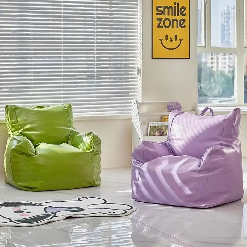 

Purple Designer Lazy Bean Bag Sofa Minimalist Individual Nordic Lazy Bean Bag Sofa Lounges Divano Soggiorno Home Furniture