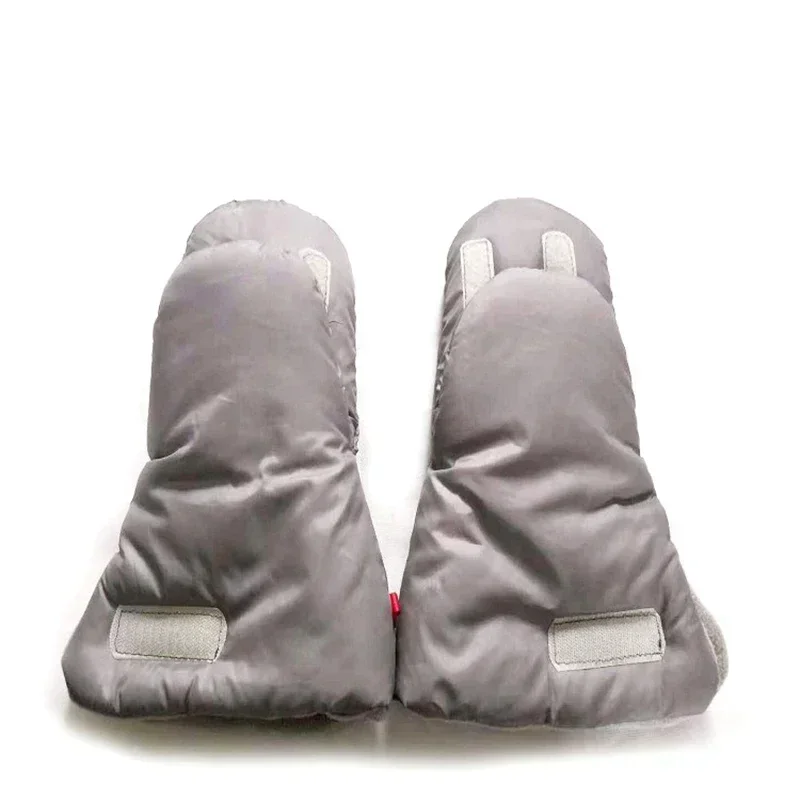 Baby Bike Handle Gloves Waterproof Shopping Cart Hand Warmer Soft Universal Baby Stroller Gloves Breathable for Winter Accessory