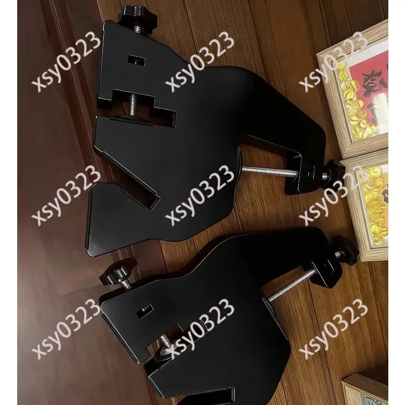 Ski Snowboard Tune Holder Vise Clamp PETG Material 1 Pair for Waxing Edging