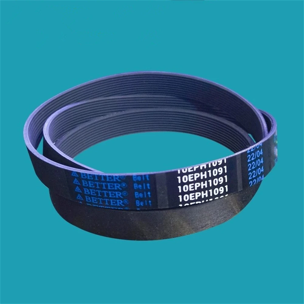 Transmission Drive Belt Rubber Belts for washing machine XQG100-EG130/EG13K/NAHCA/E1235/E10SU Belt 10EPH1091 Motor ski
