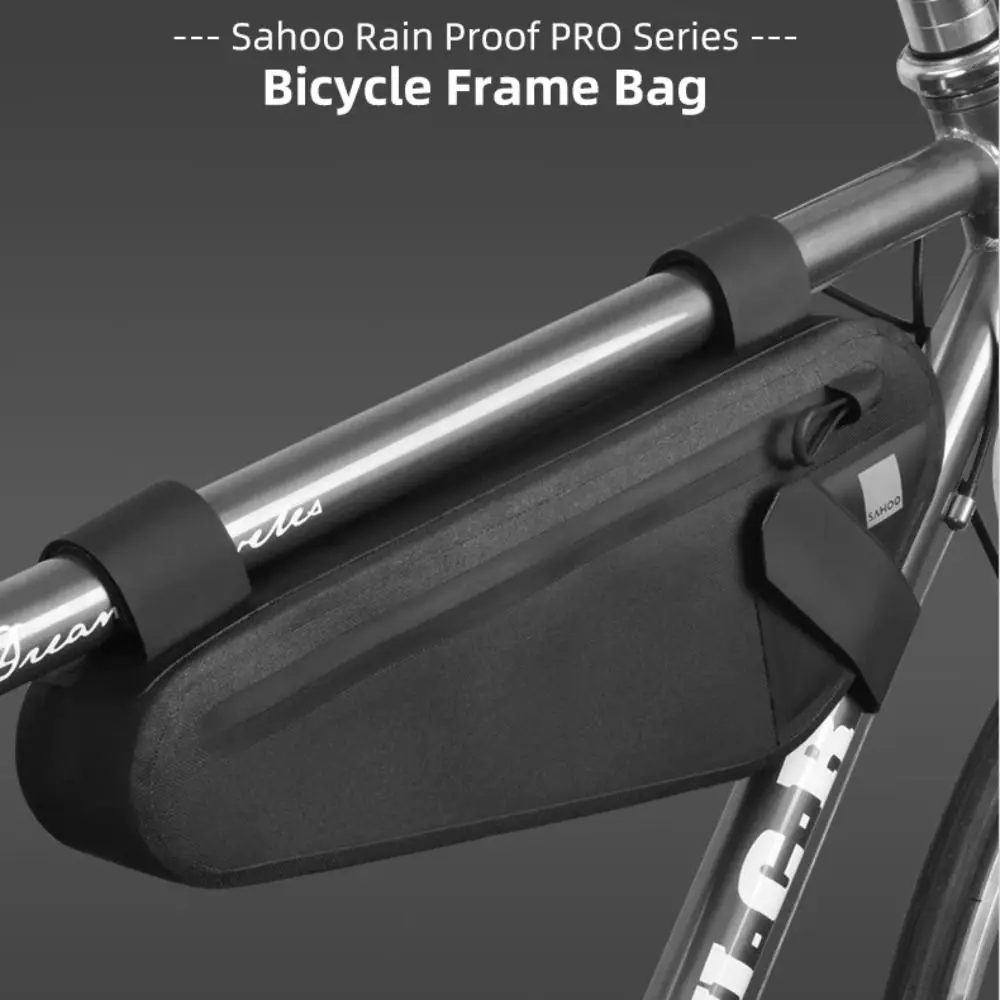 Universal 2L Bicycle Triangle Bag Waterproof MTB Bike Frame Front Tube Bag Large Capacity Cycling Cycling Pouch