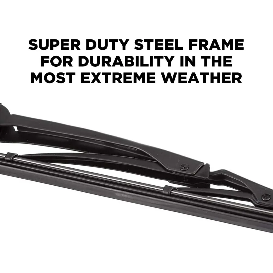 Heavy Duty 2Pack 36 + 36 vervangende ruitenwisserbladen voor vrachtwagens, bussen, campers en zware uitrusting met 5 tot 2 3 inch zadel