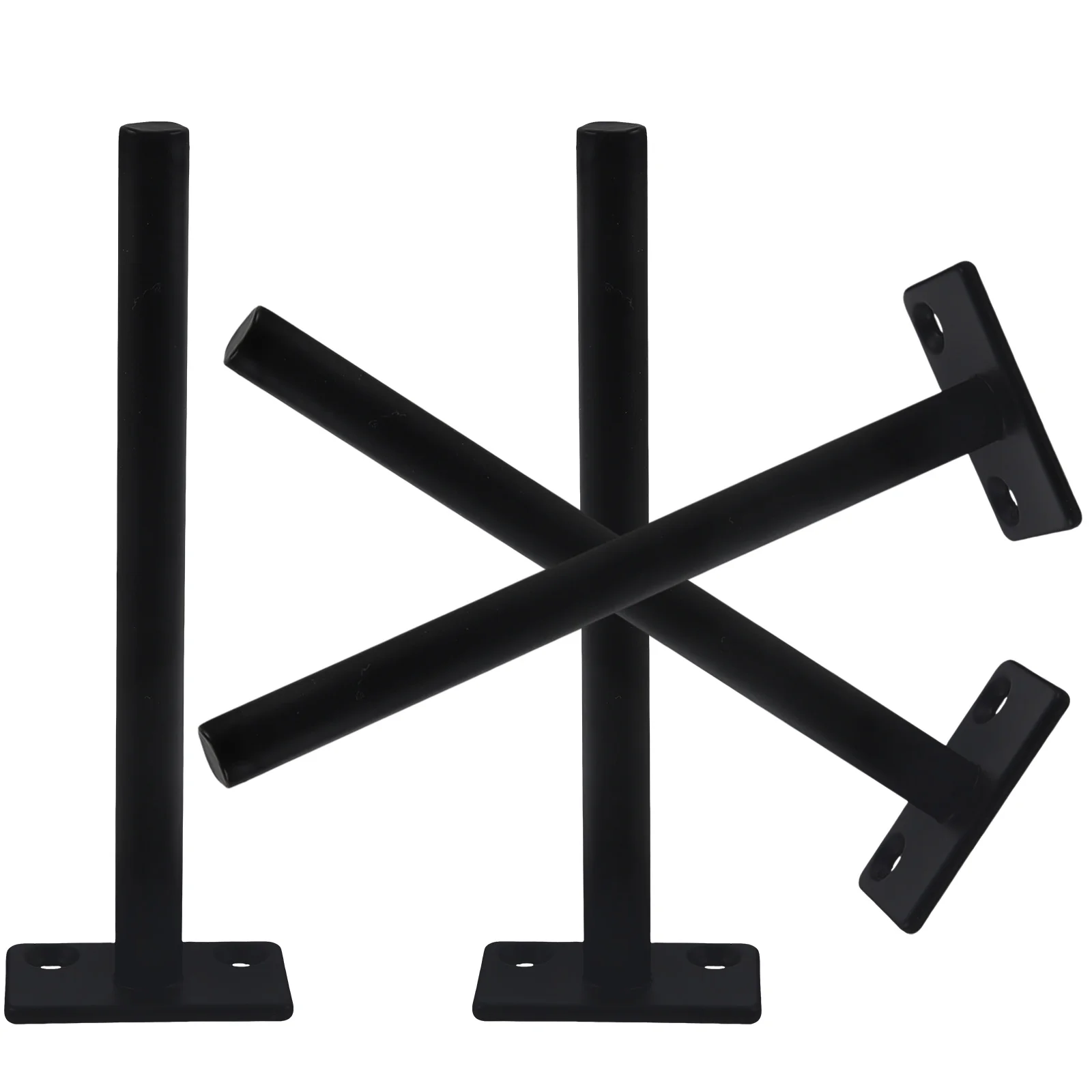 

4pcs Heavy Floating Shelf Brackets Hidden Wall Mount 6 Floating Shelves Brackets Inch Strong Iron Material niture Supports