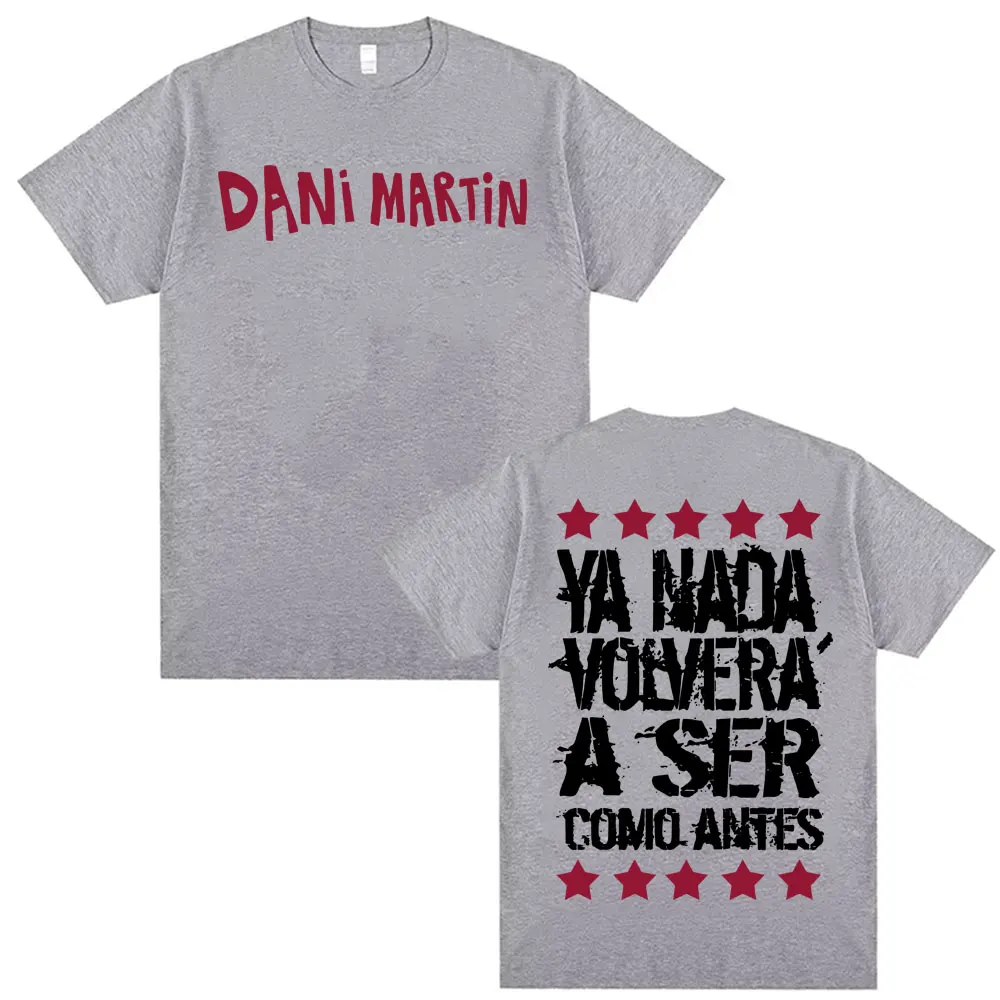 داني مارتن يا نادي فولفيرا A Ser Como قبل تي شيرت للرجال والنساء عادية المتضخم القطن تي شيرت موضة القوطية تي شيرت ريترو