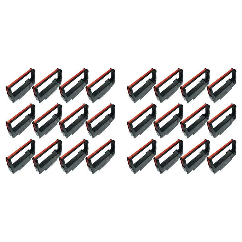 

Эффективные черные и красные ленты для принтеров Epson ERC38, ERC30, ERC34, TM-U220A/220B/220D/300/375, 24 шт., для принтера SNBC BTP-M180