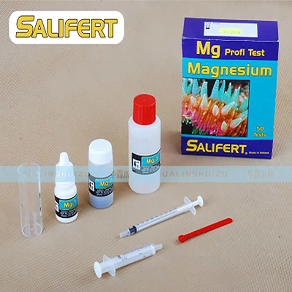 مجموعة اختبار تحليل Ca الكالسيوم KH Mg Nitrite NO3 Nitrate PH PO4 Sr خزان الشعاب المرجانية لاختبار المياه البوتاسيوم