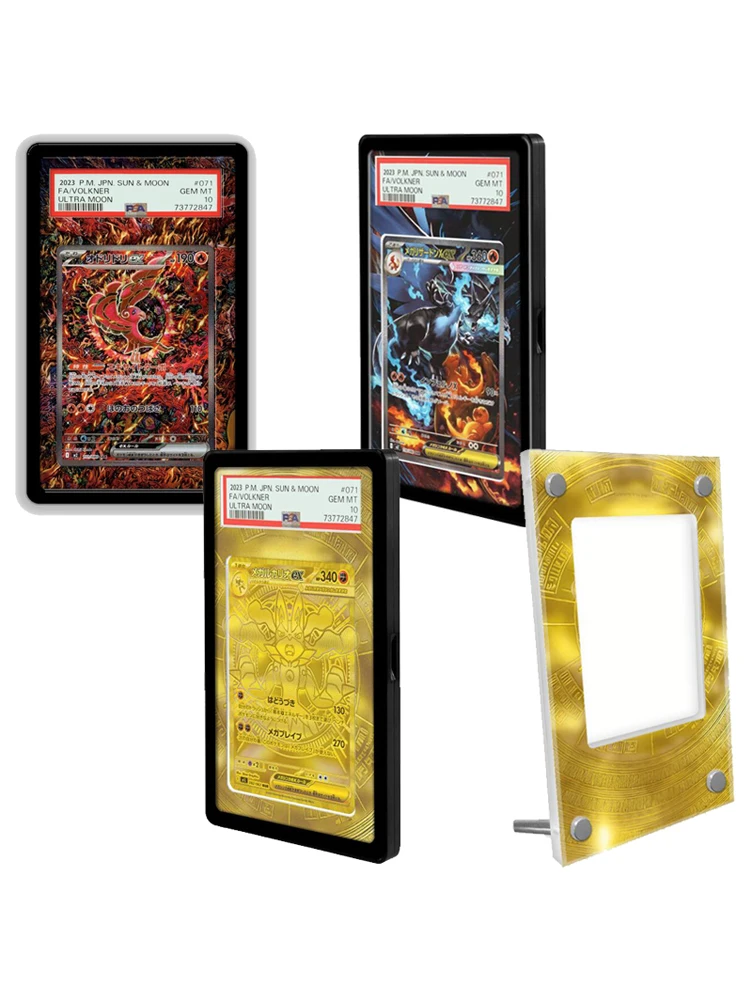 Présentoir pour Mega Brave Lucario M2 Inferno X Charizard Oricorio, carte de Collection d'art étendue, présentoir Psa, hors