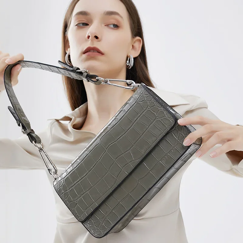 

2024 New Fashion Genuine Leather Luxury Bags High-end Design Crossbody One-Shoulder Underarm Women’s Bag Handbag