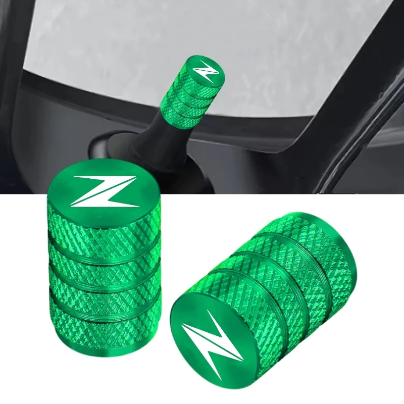 

For KAWASAKI Logo New Z400 Z900 Z1000 Z800 Z750 Z300 Z650 Motorcycle Wheel Tire Valve Cover Cap Plug CNC Accessories 2PCS