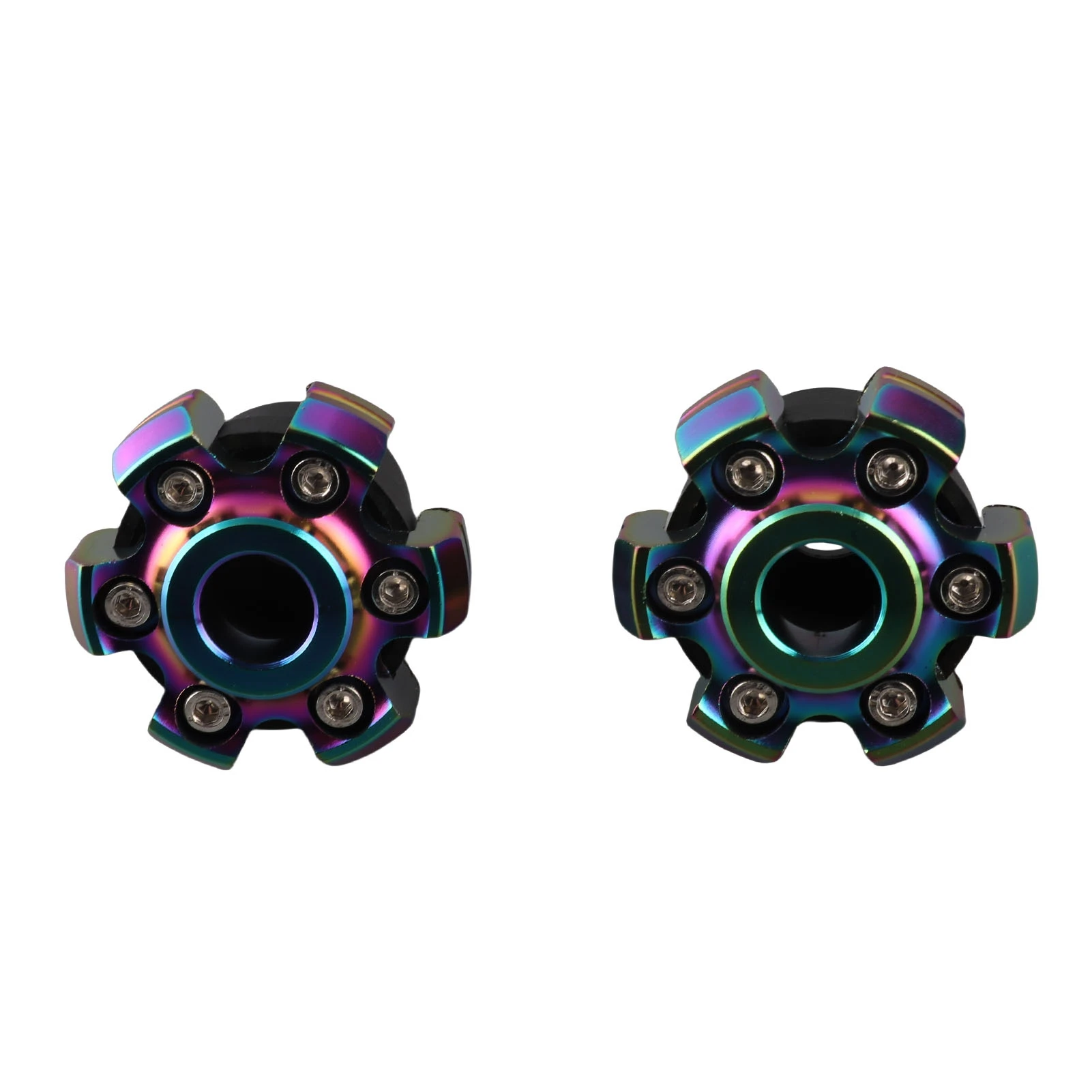 Pair of Motorcycle Wheel Front Fork Frame Slider Aluminum Alloy Falling Protection Falling Protection for Bicycle