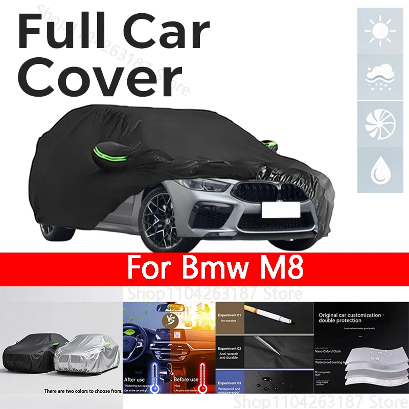 

Full car hood dust-proof outdoor indoor UV protection sun protection and scratchresistance For BMX M8 Car Umbrella