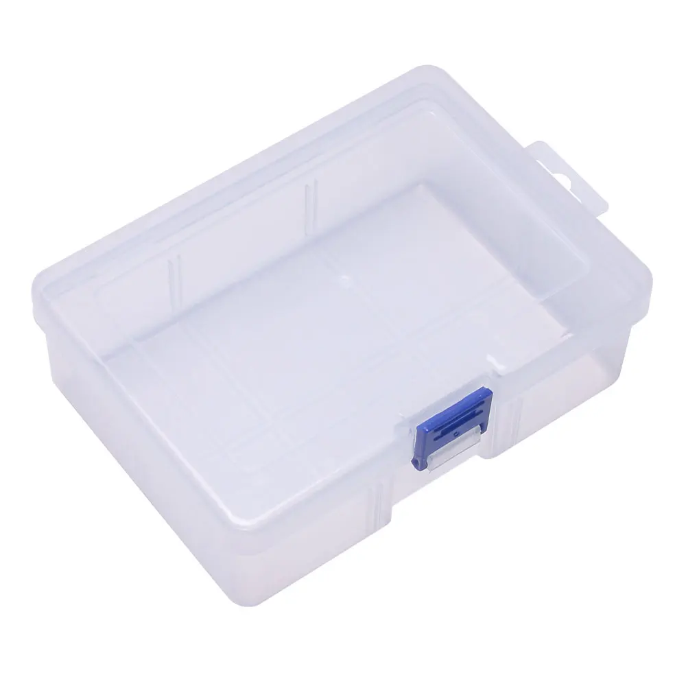 Clear Plastic Box Rectangular Box Screwdrivers Bits Tools Bleads Dustproof Waterproof Packing Storage Cases Container