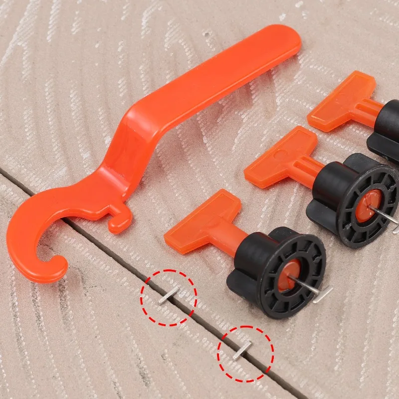 Floor Tile Leveling System Clip Adjustable Ceramic Tile Spacer Porcelain Ceramic Leveler Kit Construction Level Wall Tile Laying