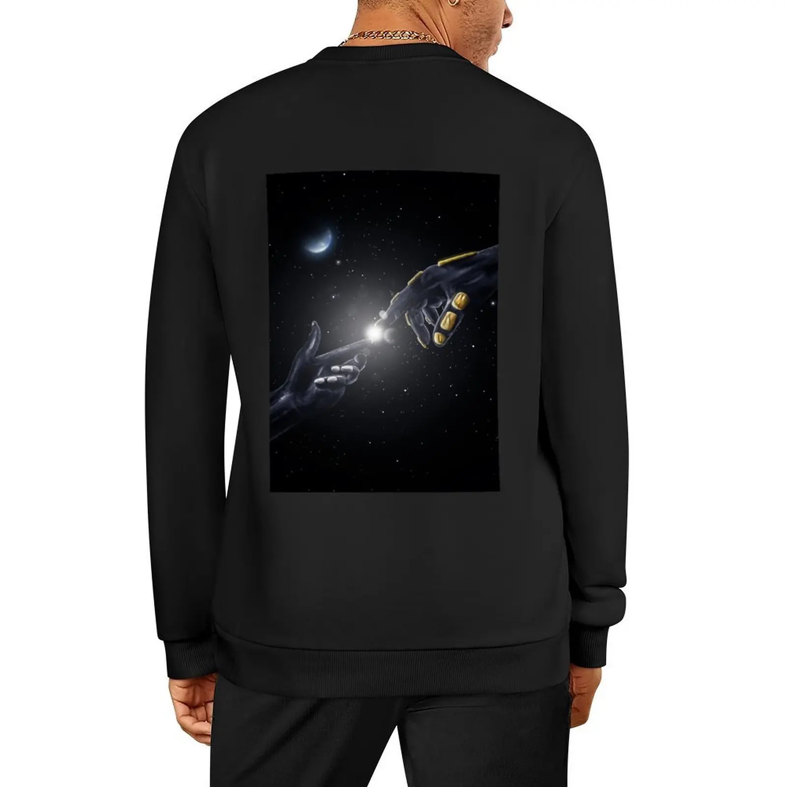

Daft Punks Spark Pullover autumn clothes fashion men korean clothes men's sweat-shirt set winter man sweatshirt
