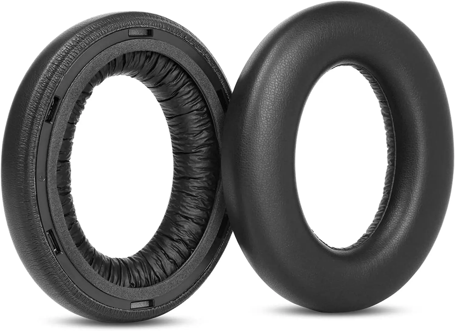 Momentum4イヤーパッド,交換用ヘッドホンパッド,sendheiser用,ヘッドホンクッション,タンパク質,レザーメモリフォーム