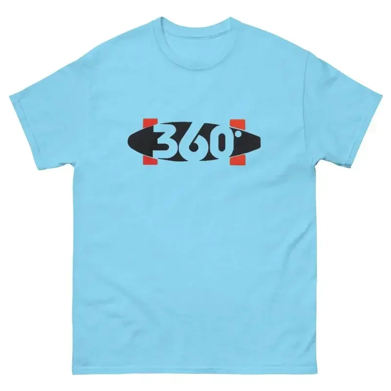 360 Skate Longboard Skateboard Illustration Skateboarding T Shirt