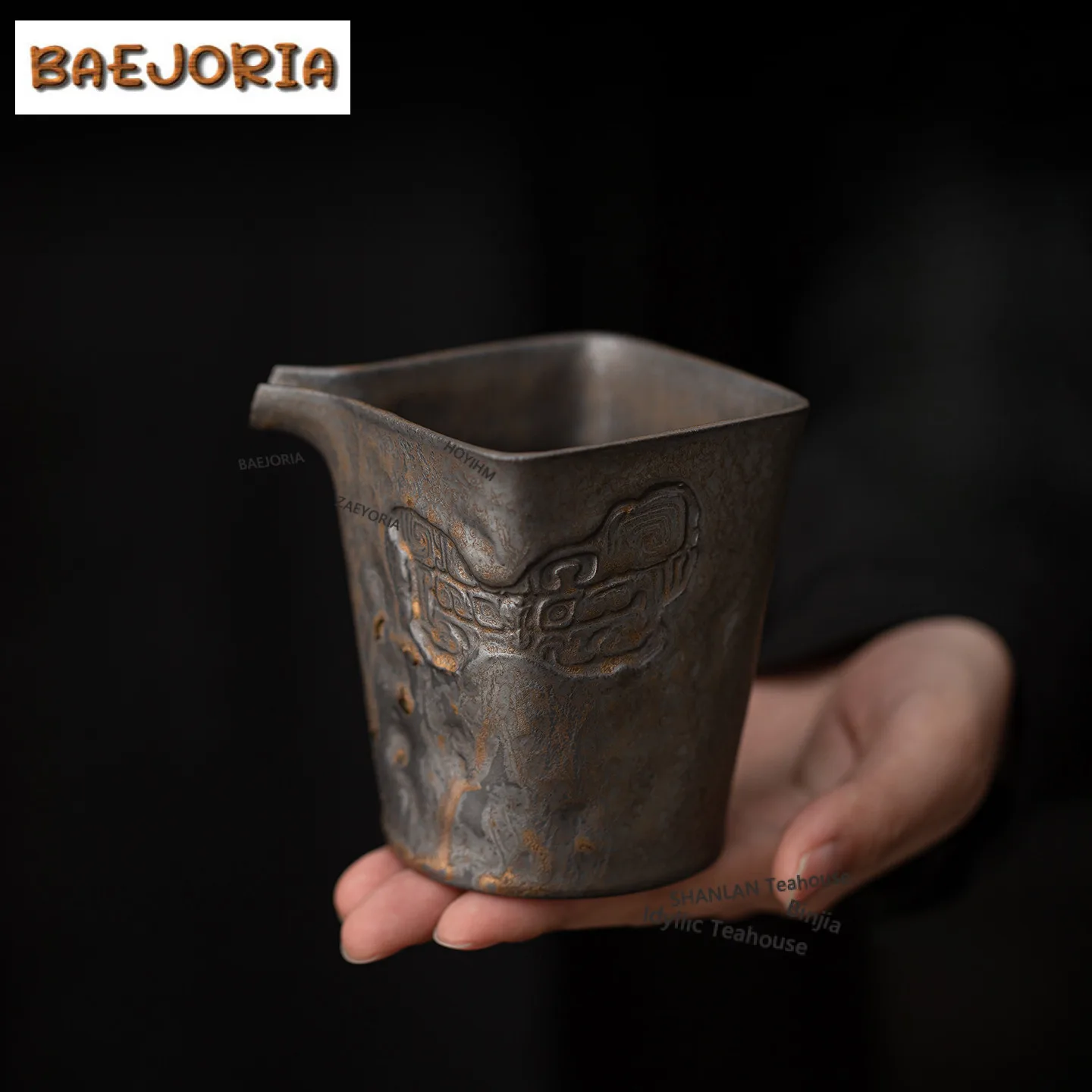 200Ml Gilt Iron Gla…