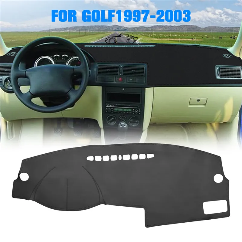 Dash Cover For Volkswagen VW Golf 4 MK4 1997 -2023  Dashboard Cover Mat Accessories Dash Mat Rogue Sun Shade Nonslip Mesh Protec