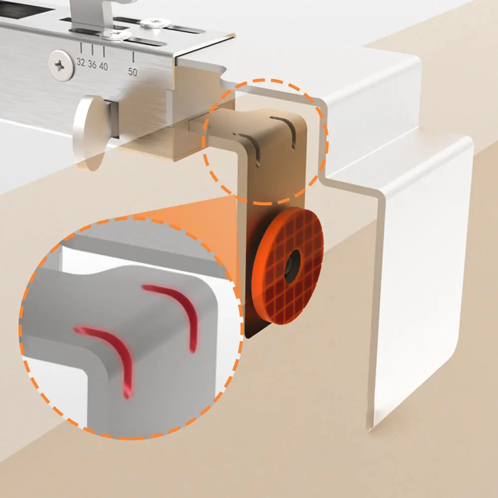 Imagem -05 - Woodworking Jig Cabinet Tool Home Furniture Acessórios Steel Drawer Grampos de Instalação Frontal Panel Clips Hand Tool