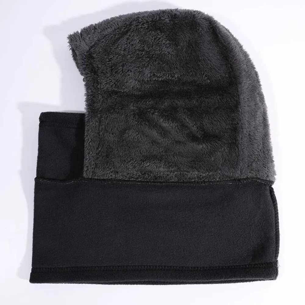 

Многофункциональная зимняя шапка-балаклава с ушками для катания на лыжах, теплая, ветрозащитная, с защитой от холода, для лица и шеи