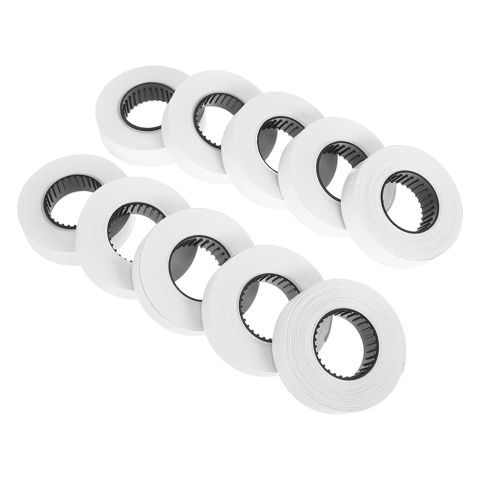

10 Rolls Price Marker Labeler Paper for Pricing Machine Sticker Labels Tags Efficient Clear Print Quality Supermarkets Malls