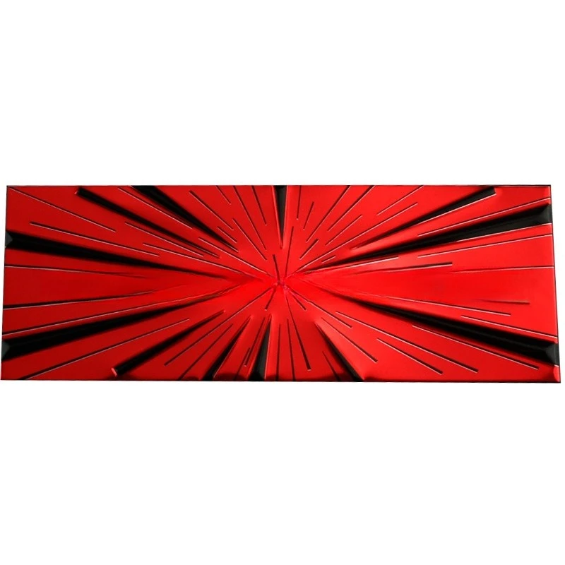 black red