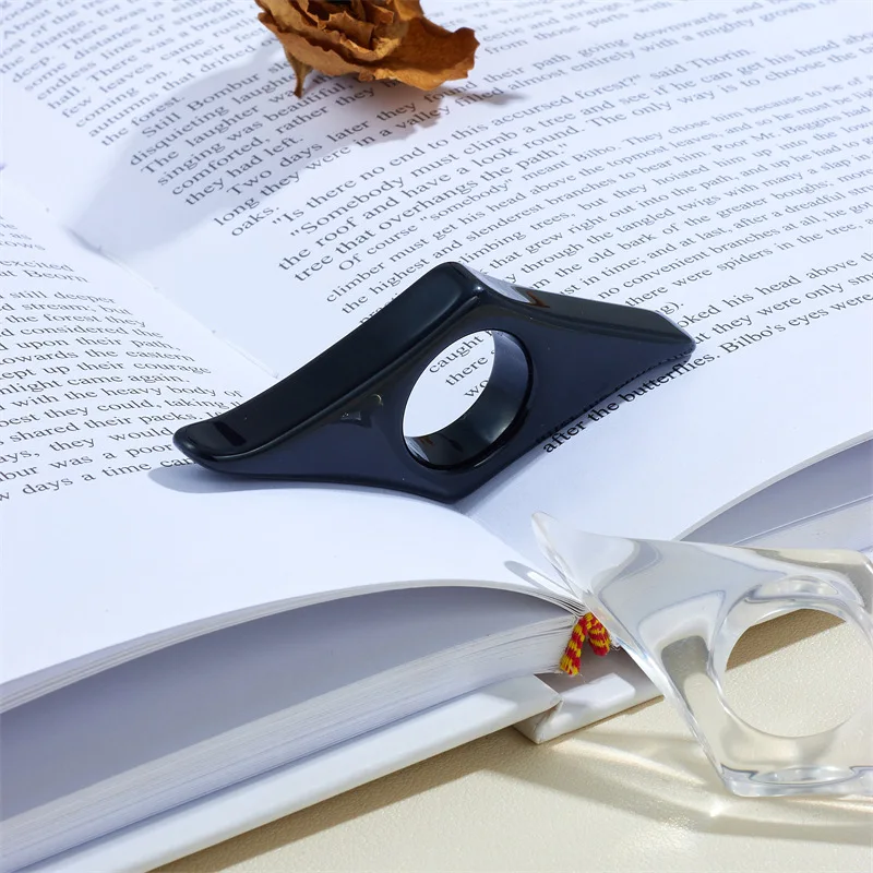 5pcsThumb كتاب دعم الإبداعية كتاب صفحة حامل مريحة كتاب المتوسع قوية القراءة المعونة اللوازم المدرسية