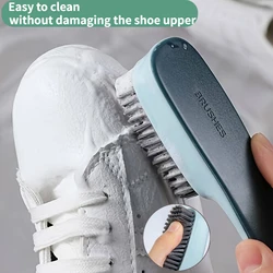 Brosse en plastique multifonctionnelle pour livres à chaussures, outils de lavage commerciaux, accessoires ménagers, récurage des vêtements