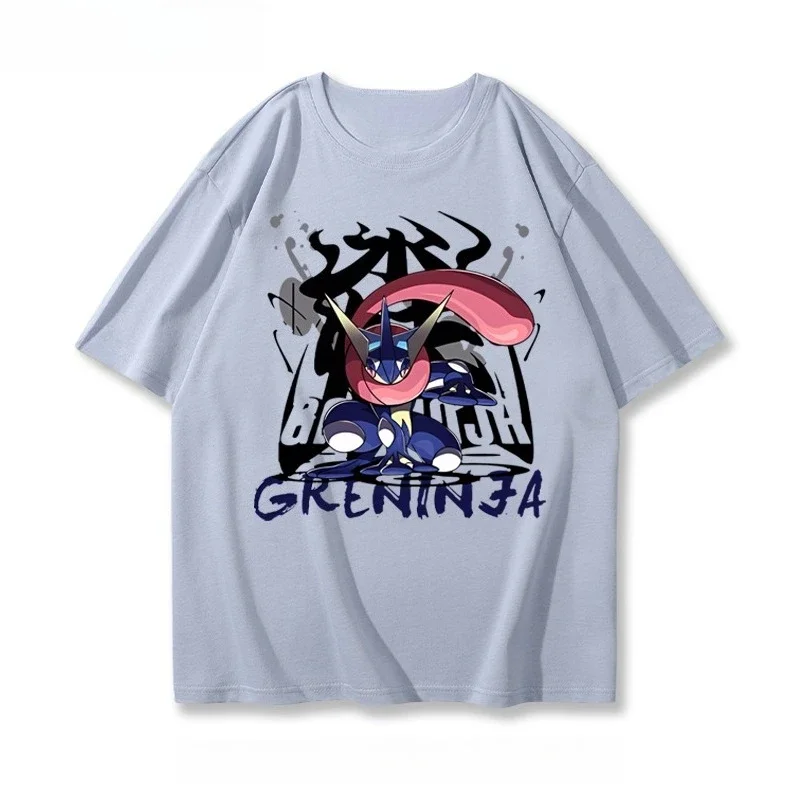 Koga Shinoba Japońska Gra Gadżety Męska Koszulka Letnia z Krótkim Rękawem Bawełniana Luźna Koszulka Sportowa Rekreacyjna z Krótkim Rękawem Półrękawek