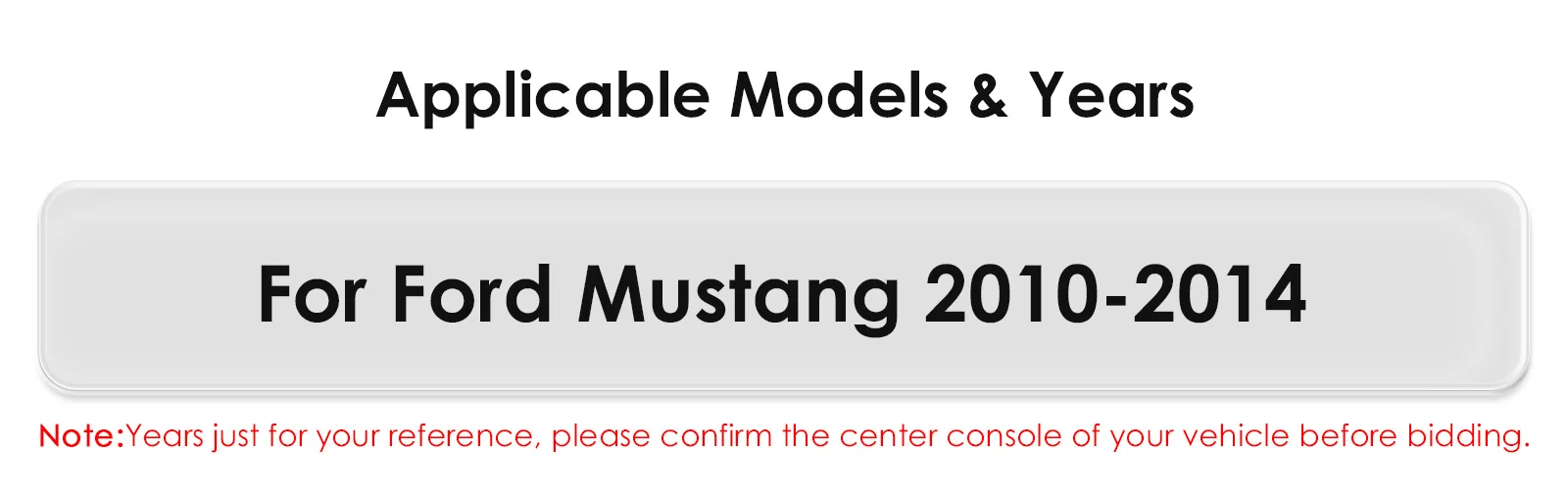 Hizpo For Tesla Style Android 14 For FORD Mustang 2010 - 2014 Radio Stereo Screen Multimedia CarPlayer GPS Navigation 9.7 Inch